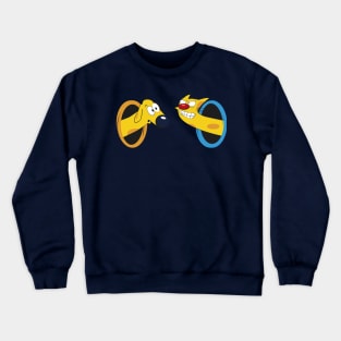 Together through spacetime Crewneck Sweatshirt